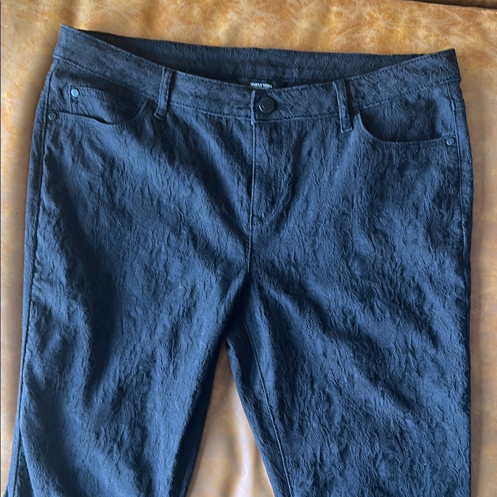 Simply Vera Vera Wang Black Straight Leg Pants